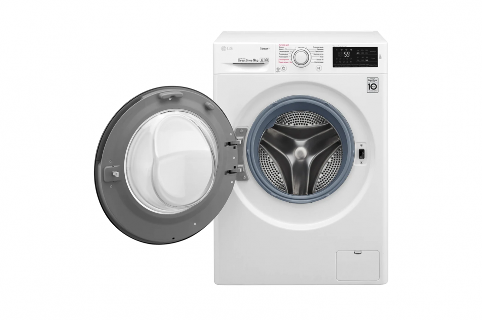 Стиральная машина LG F4M5VS6W, белый