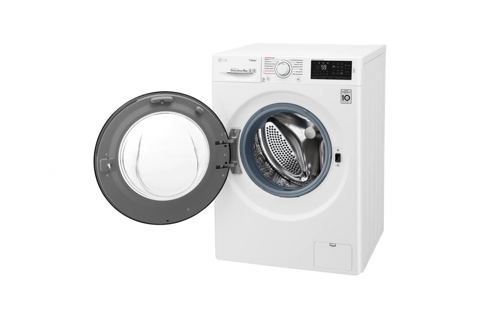 Стиральная машина LG F4M5VS6W, белый