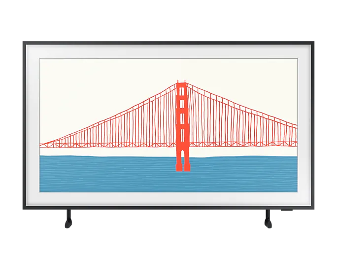 Телевизор Samsung The Frame QE50LS03AAU 2021 QLED, HDR RU, черный