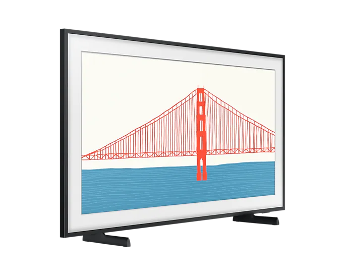 Телевизор Samsung The Frame QE50LS03AAU 2021 QLED, HDR RU, черный