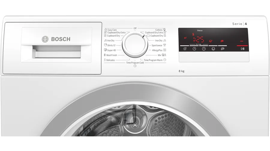 Сушильная машина Bosch WTN85423ME, белый