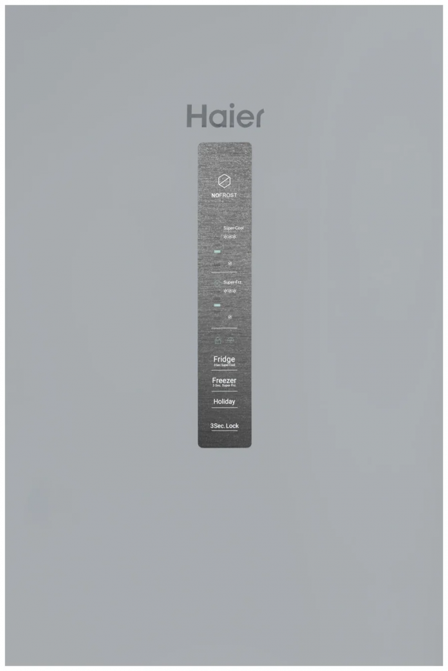 Холодильник Haier CEF537ASD, серебристый