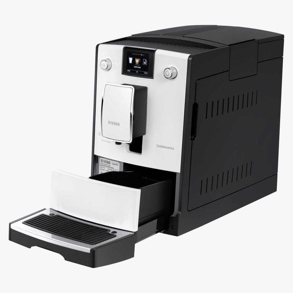 Кофемашина Nivona CafeRomatica 779, белый/черный