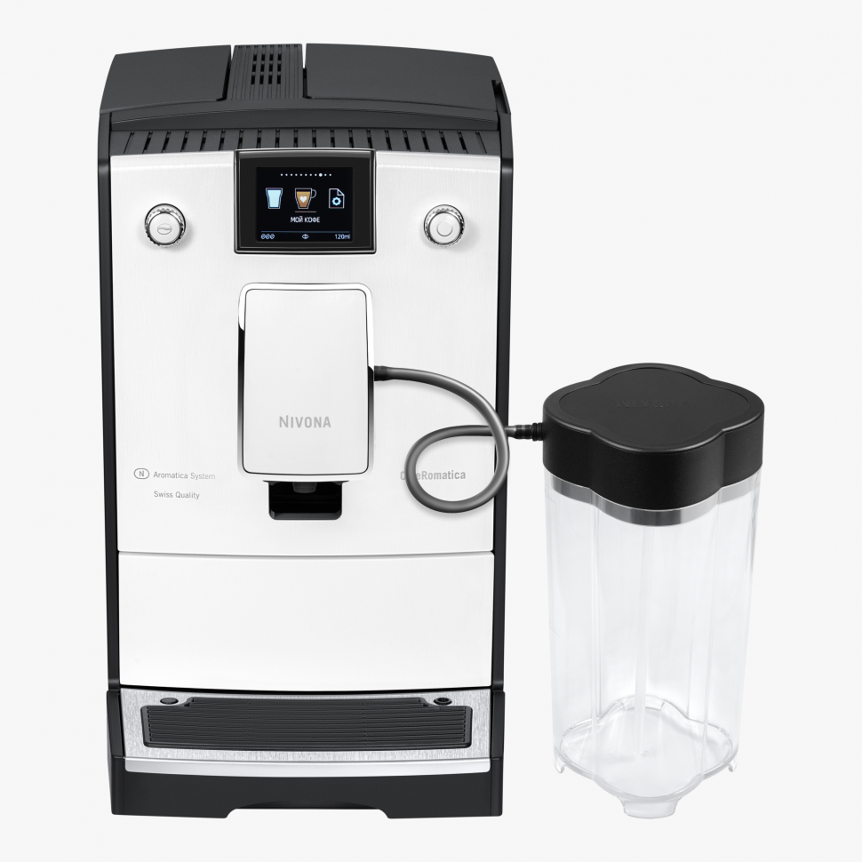Кофемашина Nivona CafeRomatica 779, белый/черный