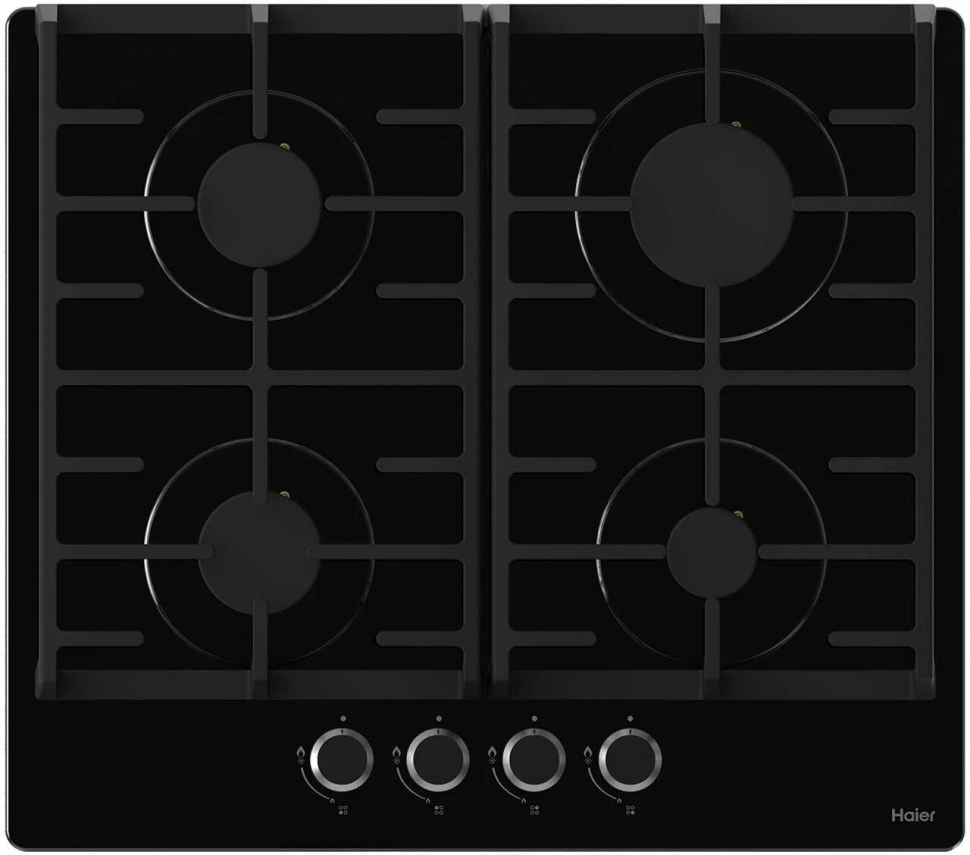 Газовая варочная панель Haier HHX-G64CNB, черный