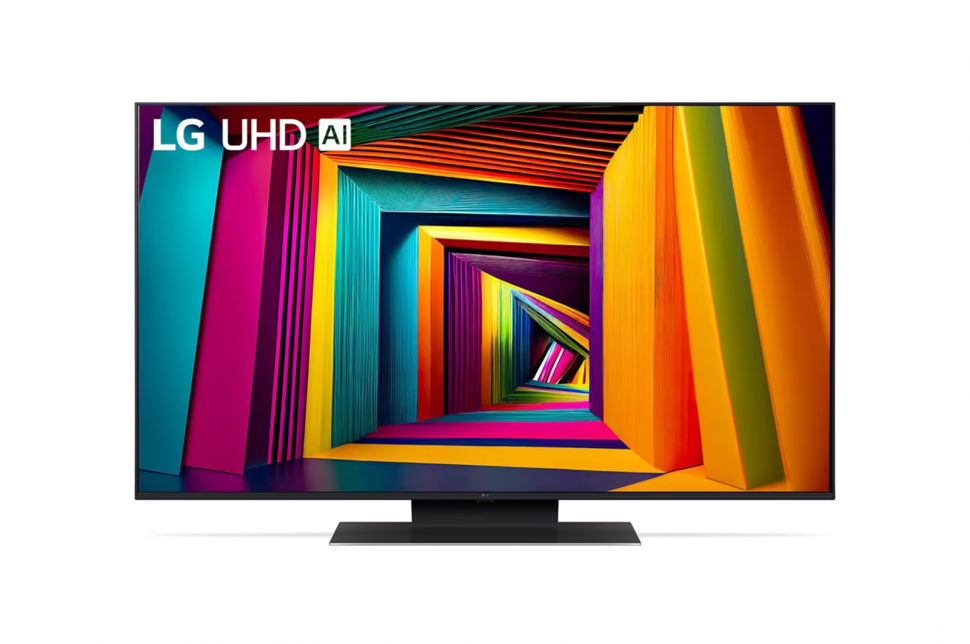Телевизор LG 50UT91006LA, черный