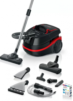 Пылесос BOSCH BWD421POW, черный