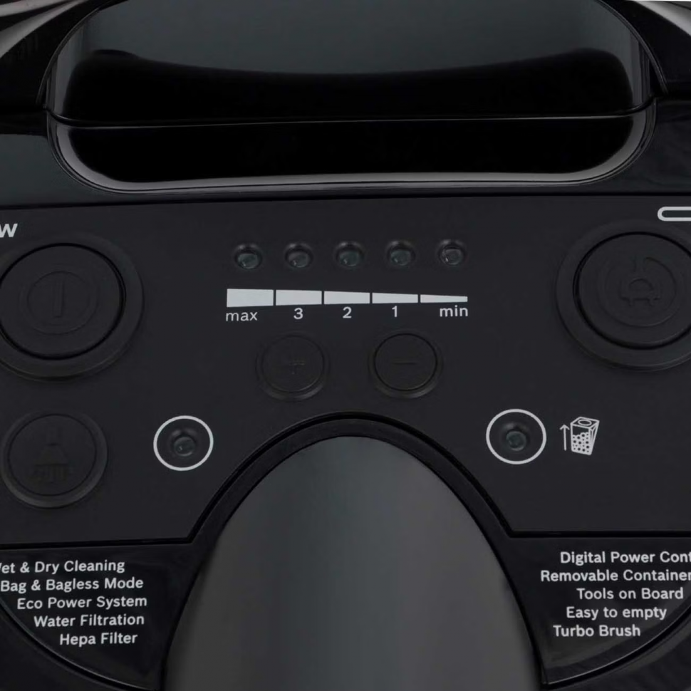 Пылесос BOSCH BWD421POW, черный