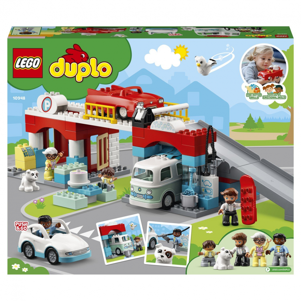 Конструктор LEGO DUPLO Town 10948 Гараж и автомойка