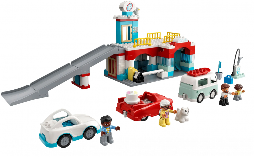 Конструктор LEGO DUPLO Town 10948 Гараж и автомойка