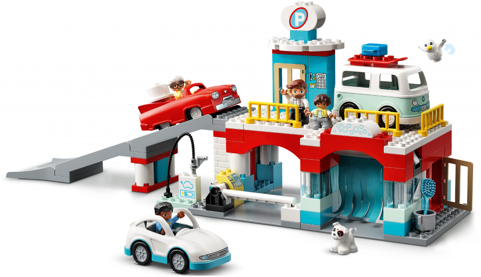 Конструктор LEGO DUPLO Town 10948 Гараж и автомойка