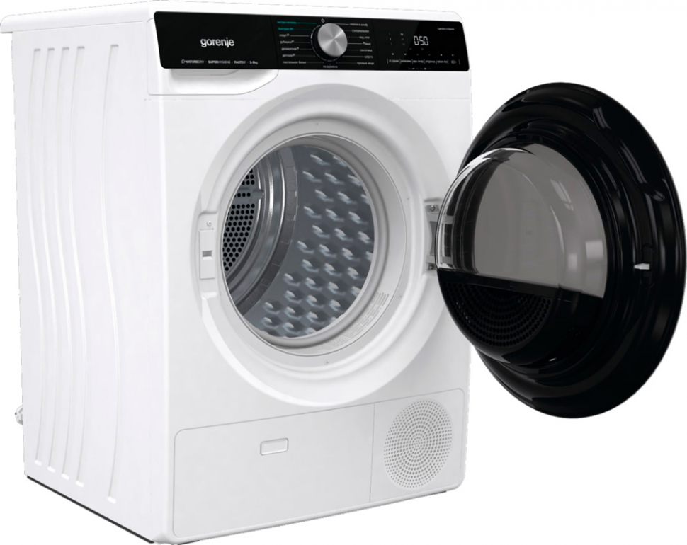 Сушильная машина Gorenje DNS92, белый/черный