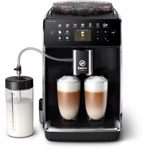 Кофемашина Saeco GranAroma SM6480/00, черный глянцевый