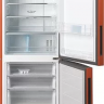 Холодильник Haier C2F636CORG, оранжевый