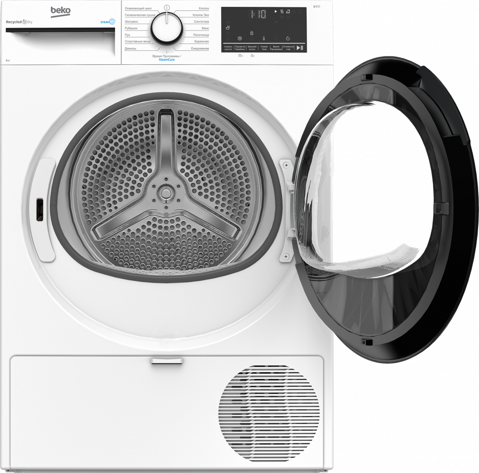 Сушильная машина Beko B3T68230, белый