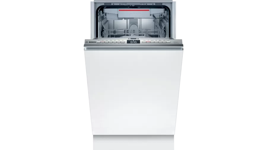 Встраиваемая посудомоечная машина Bosch SPV6HMX1MR, серебристый