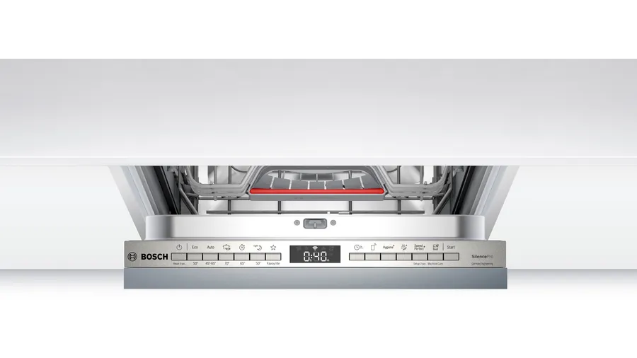 Встраиваемая посудомоечная машина Bosch SPV6HMX1MR, серебристый