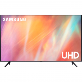 Телевизор Samsung UE43AU7100U LED, HDR (2021), черный