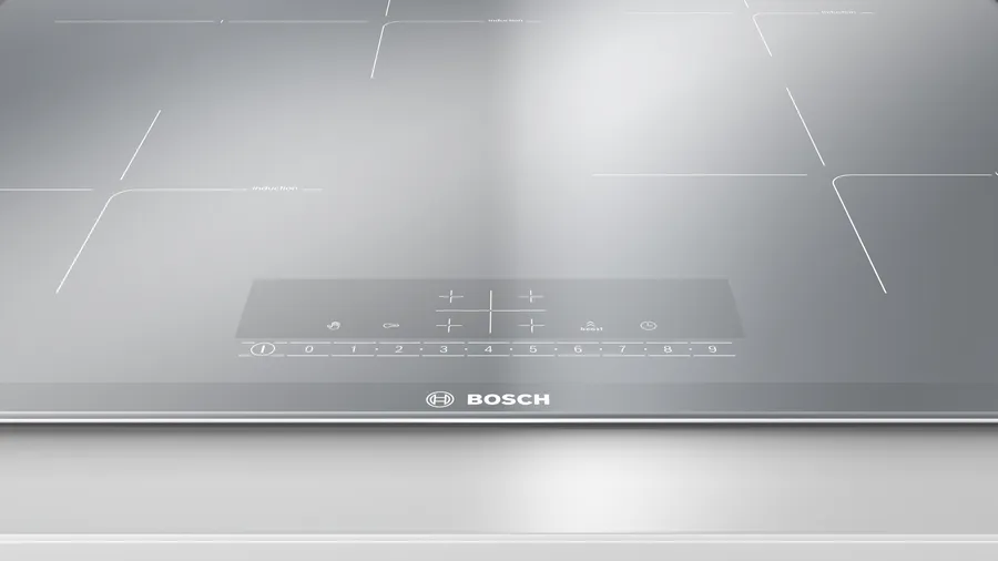 Индукционная варочная панель Bosch PIF679FB1E, серебристый