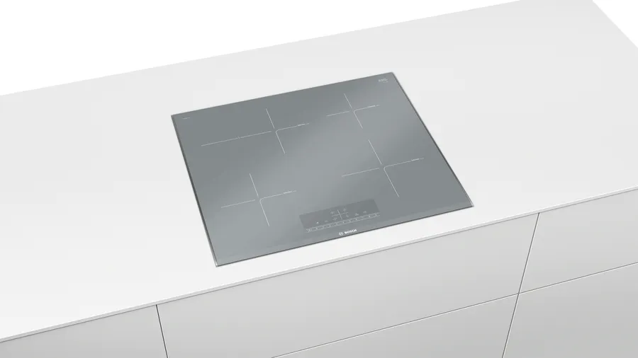 Индукционная варочная панель Bosch PIF679FB1E, серебристый