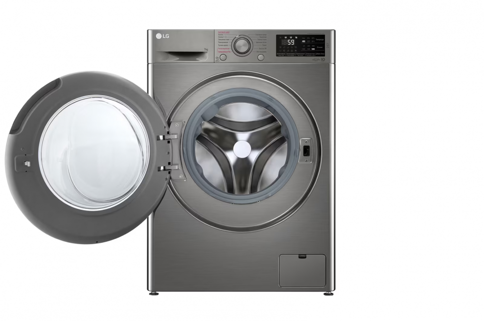 Стиральная машина LG F2J6HSDS, серебристый
