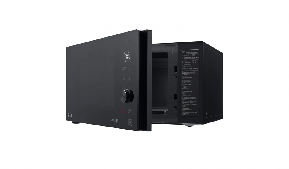 Микроволновая печь LG MH-6565DIS, черный