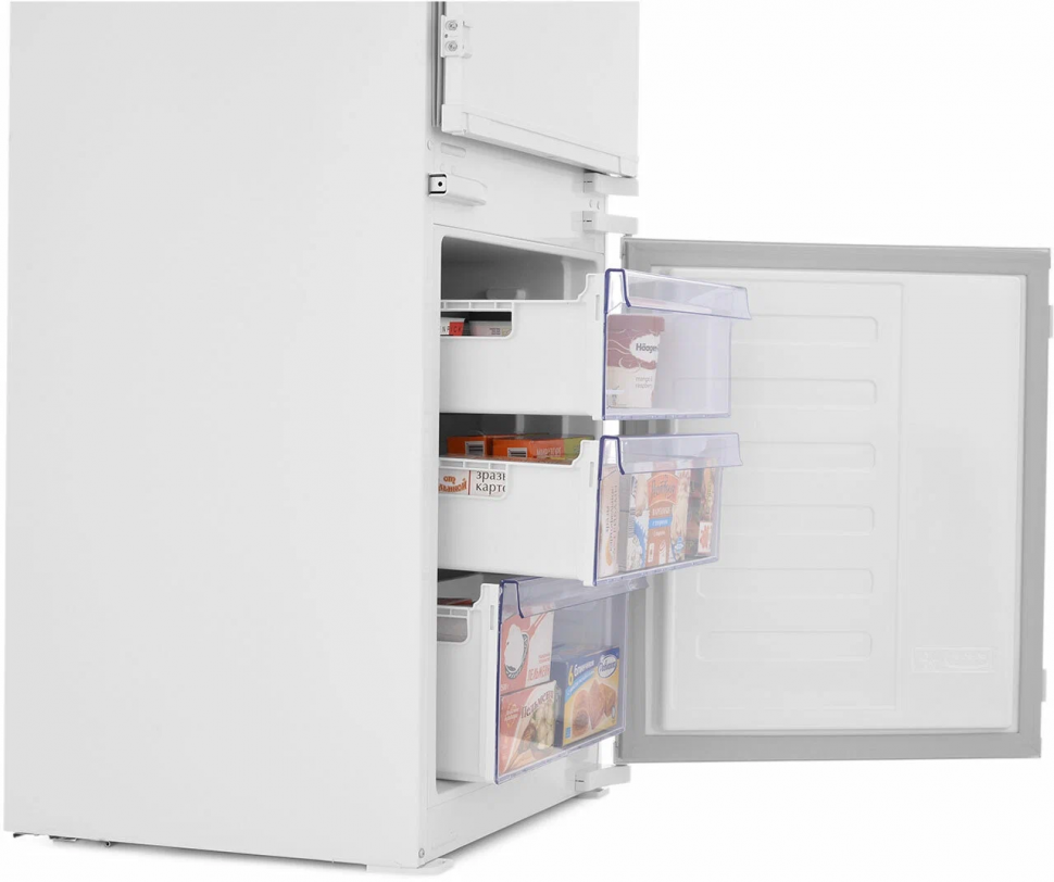 Встраиваемый холодильник Beko BCSA2750, белый
