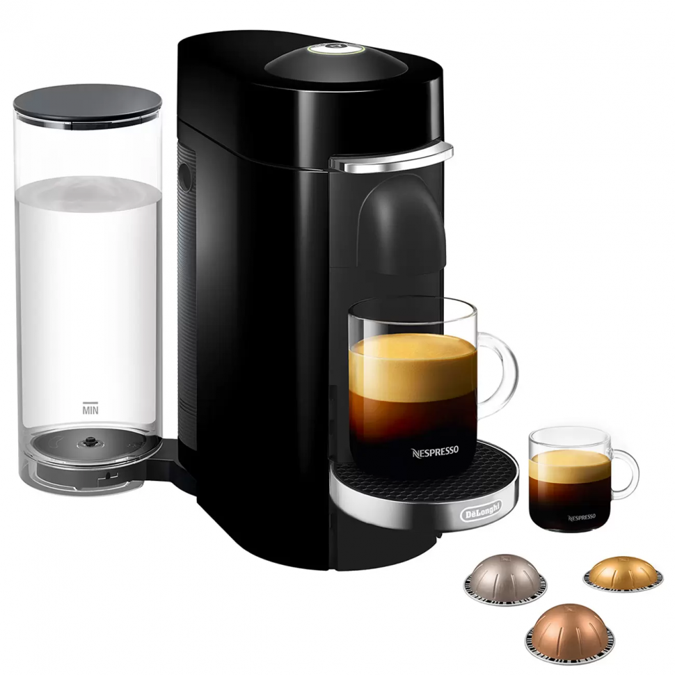 Кофемашина капсульная De'Longhi Nespresso ENV 155, черный