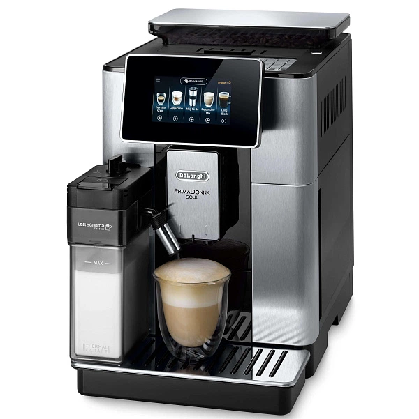 Кофемашина De'Longhi ECAM610.74. MB, серебристый