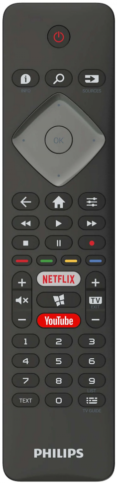 Телевизор Philips 32PHS6825 LED, HDR (2020), черный