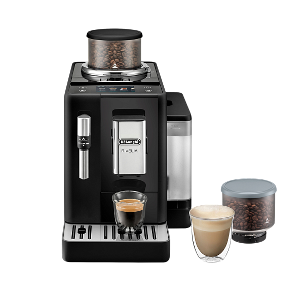 Кофемашина DeLonghi Rivelia EXAM440.35. B, черный