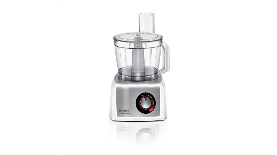 Кухонный комбайн Bosch MC812S814, 1250 Вт, белый/серебристый