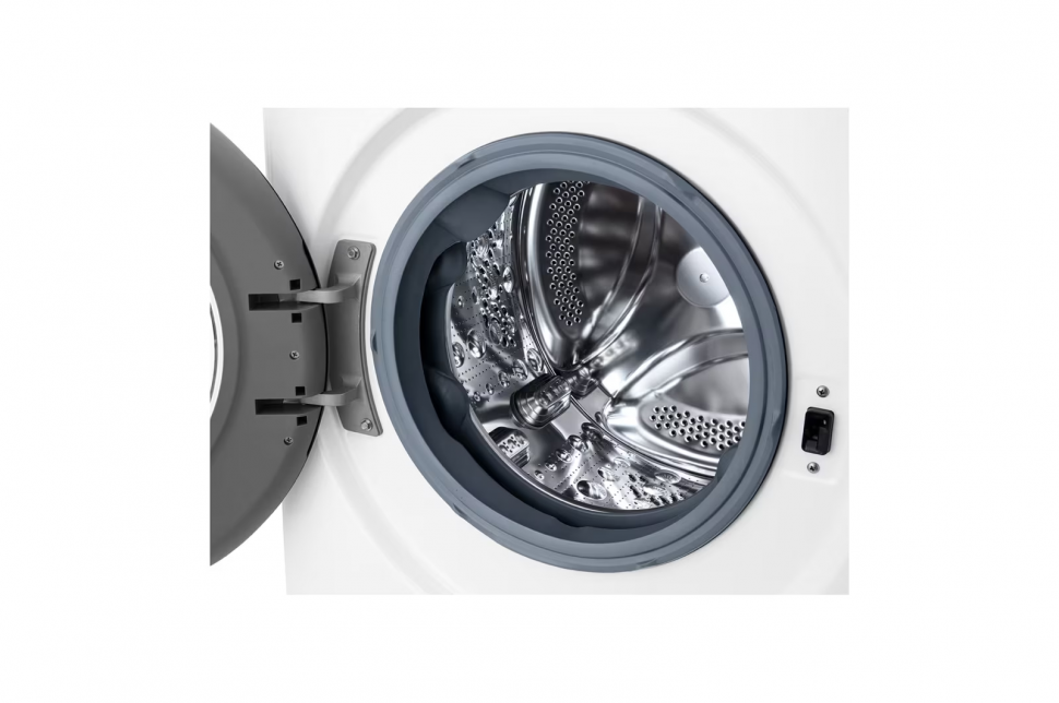 Стиральная машина LG F2V3GS6W, белый/черный