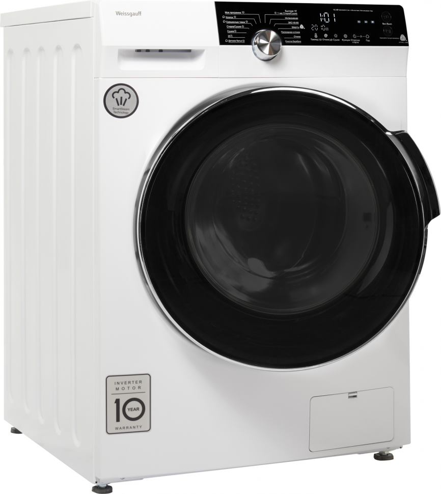 Стиральная машина Weissgauff WMD 6150 DC Inverter Steam