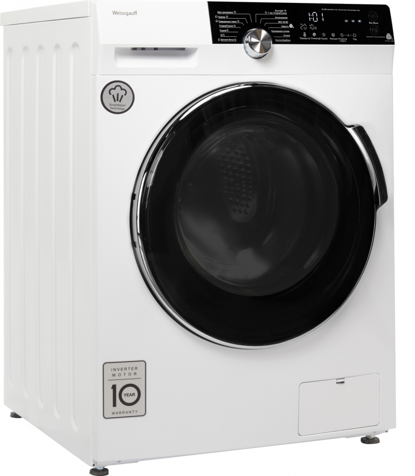 Стиральная машина Weissgauff WMD 6150 DC Inverter Steam