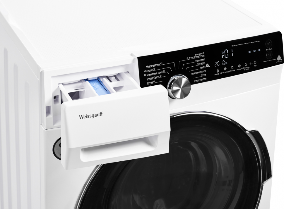 Стиральная машина Weissgauff WMD 6150 DC Inverter Steam