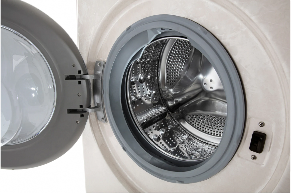 Стиральная машина LG F2V5HS9B, бежевый