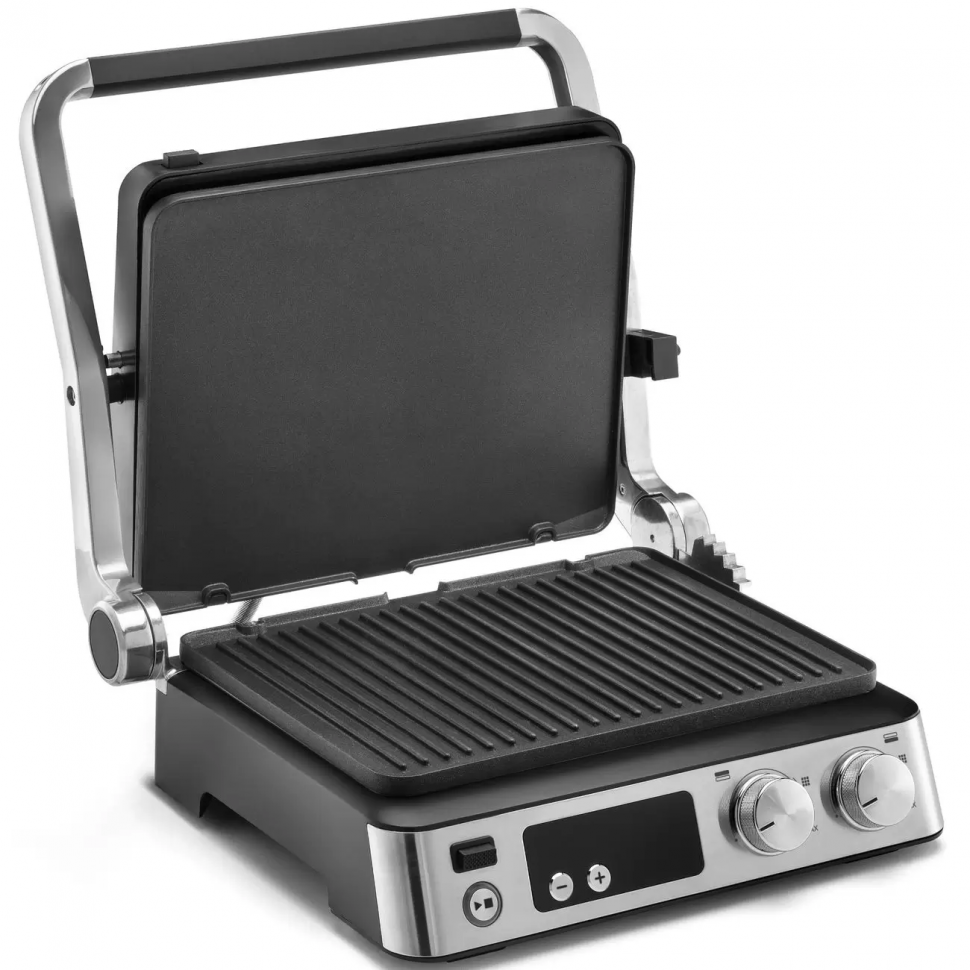 Гриль De'Longhi CGH920D, серебристый/черный