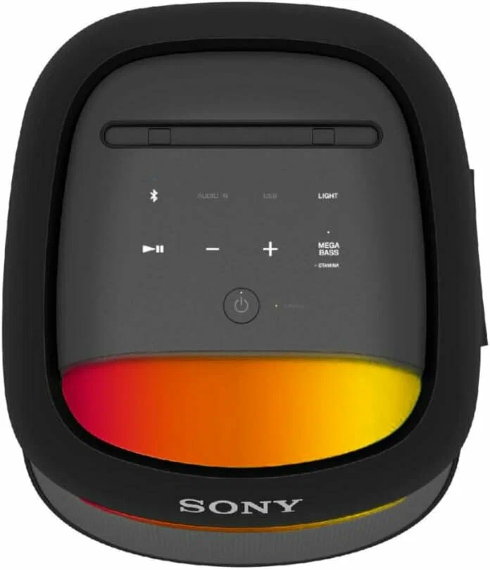 Беспроводная портативная акустика Sony SRS-XV500, черный