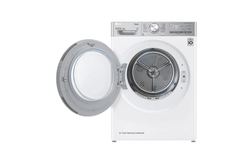 Сушильная машина LG DC90V9V9E, белый