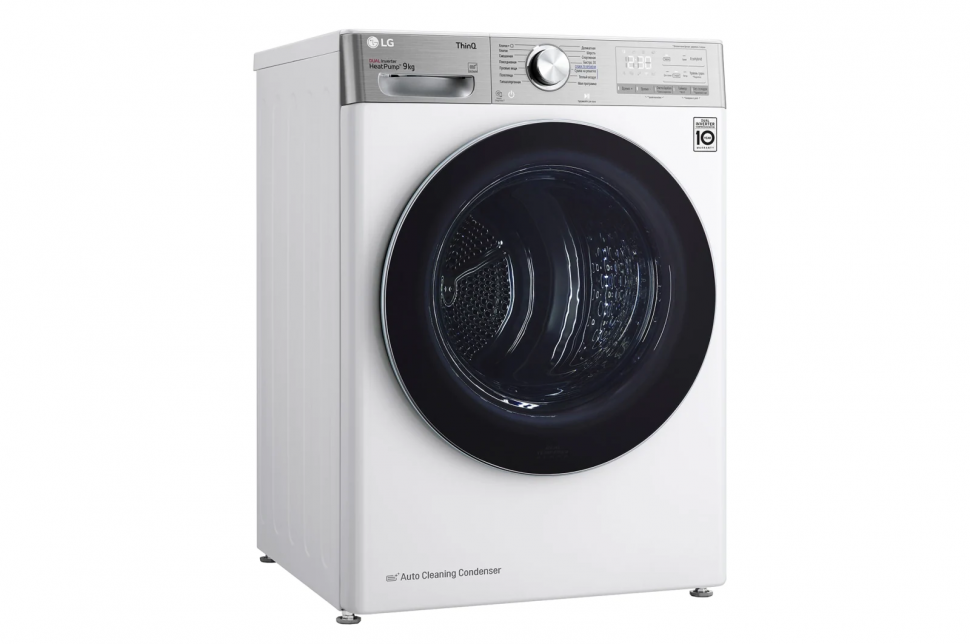 Сушильная машина LG DC90V9V9E, белый