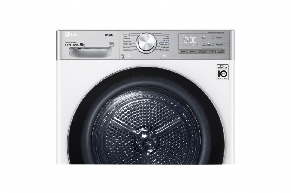 Сушильная машина LG DC90V9V9E, белый
