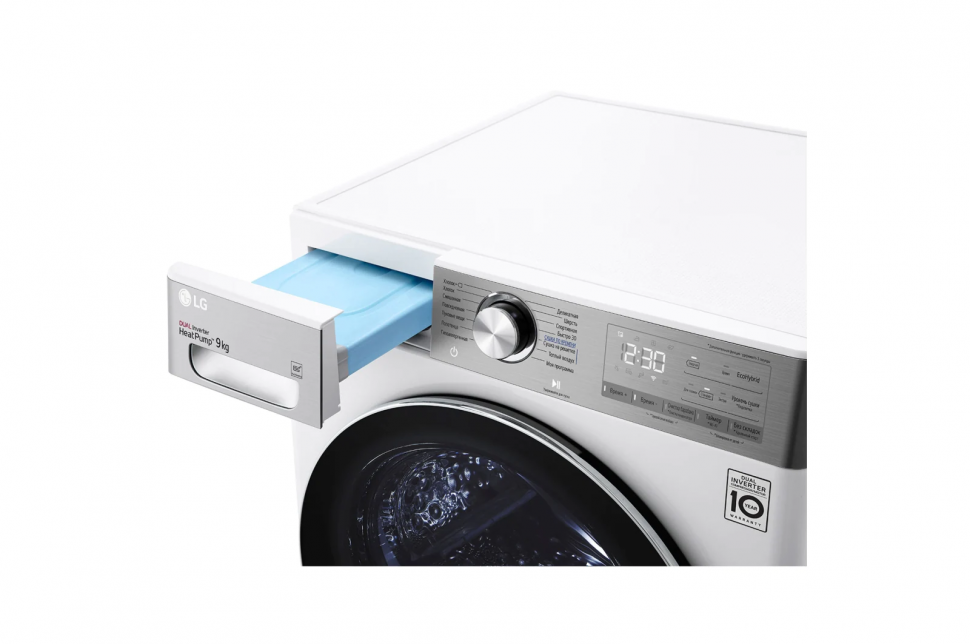 Сушильная машина LG DC90V9V9E, белый