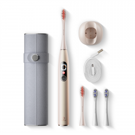 Электрическая зубная щетка Oclean X Pro Digital Set, золотая