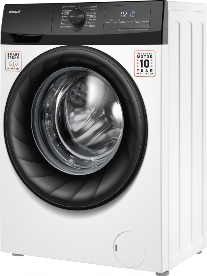 Стиральная машина Weissgauff WM 4947 DC Inverter Steam