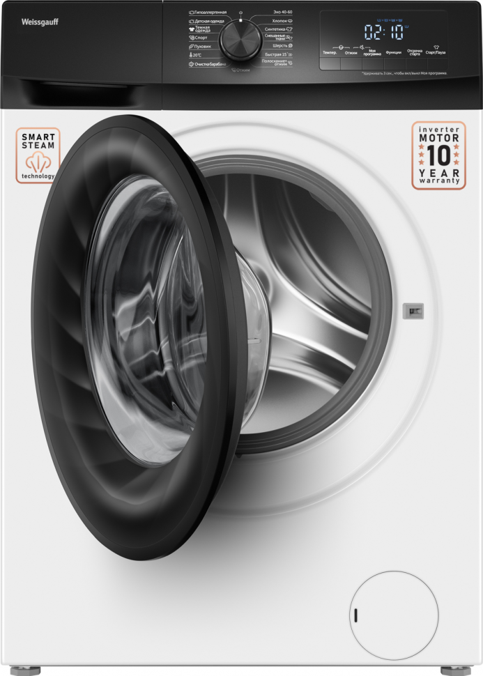 Стиральная машина Weissgauff WM 4947 DC Inverter Steam