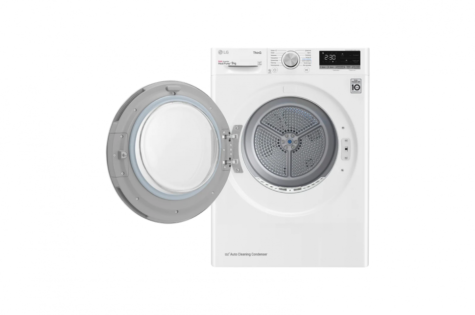 Сушильная машина LG DC90V5V0W, белый