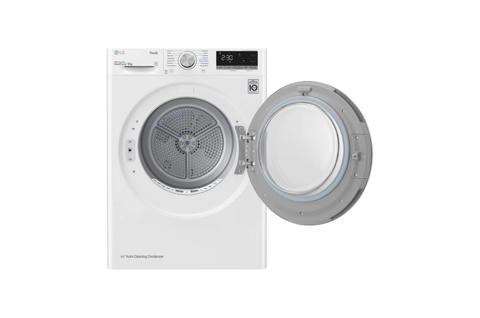 Сушильная машина LG DC90V5V0W, белый