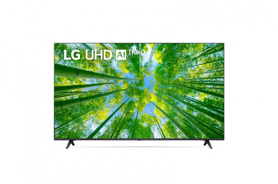 Телевизор LG 60UQ80006LB HDR, LED, черный