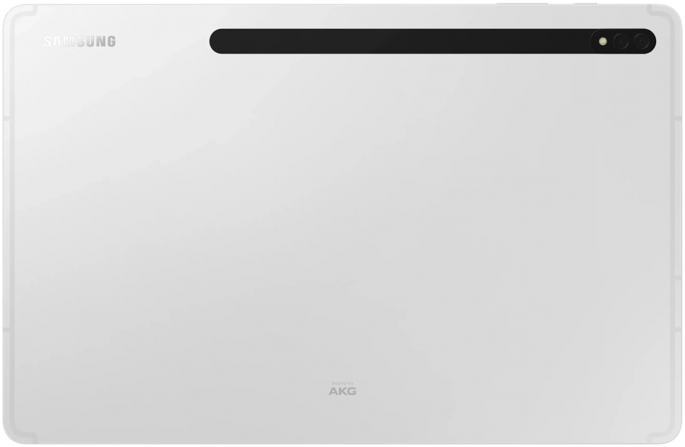 Планшет Samsung Galaxy Tab S8+ (2022), 8 ГБ/128 ГБ, Wi-Fi + Cellular, со стилусом, серебро